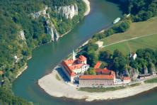 Radtour an Donau & Altmühl - Kloster Weltenburg